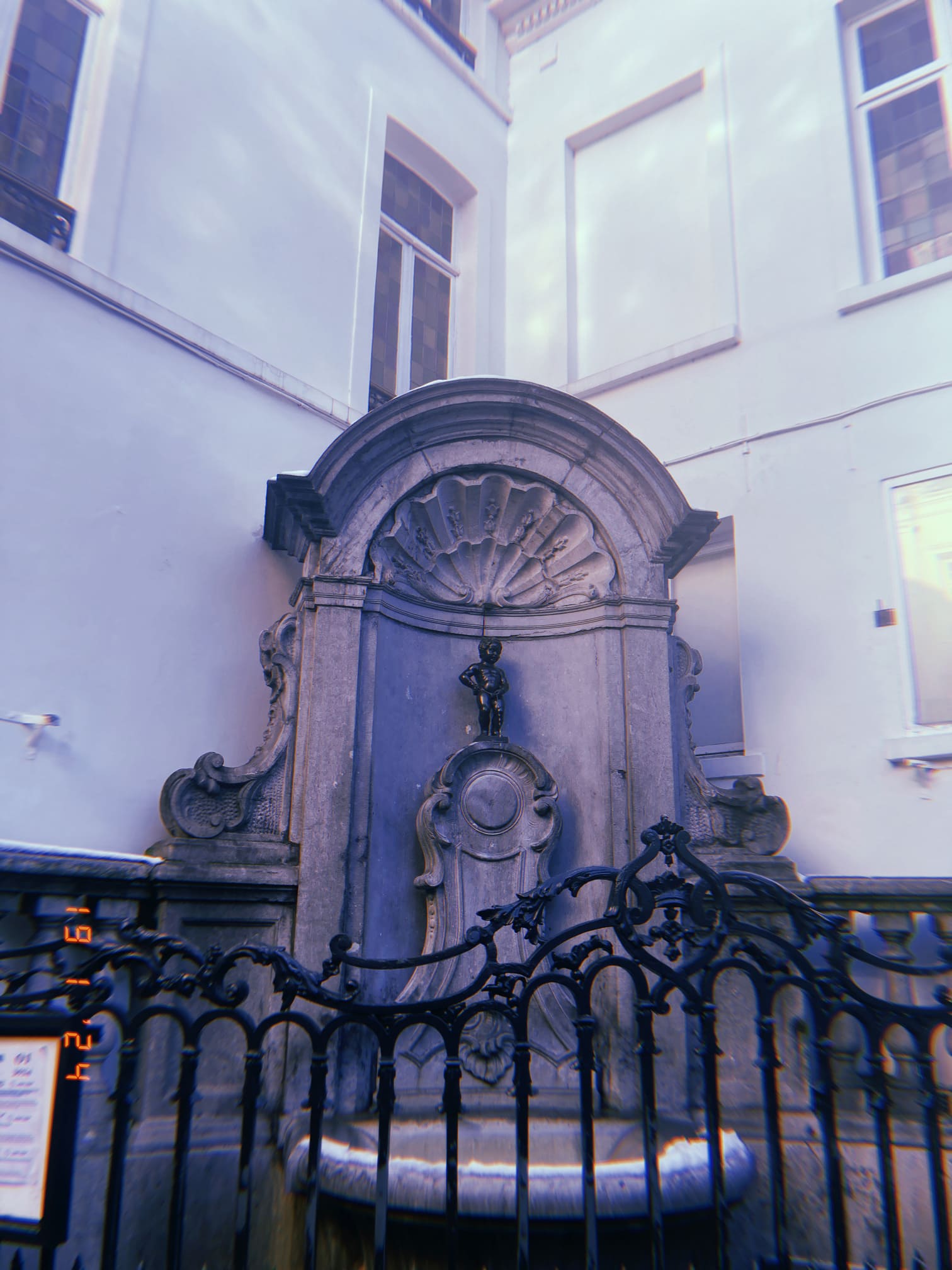 ブリュッセルの小便小僧像