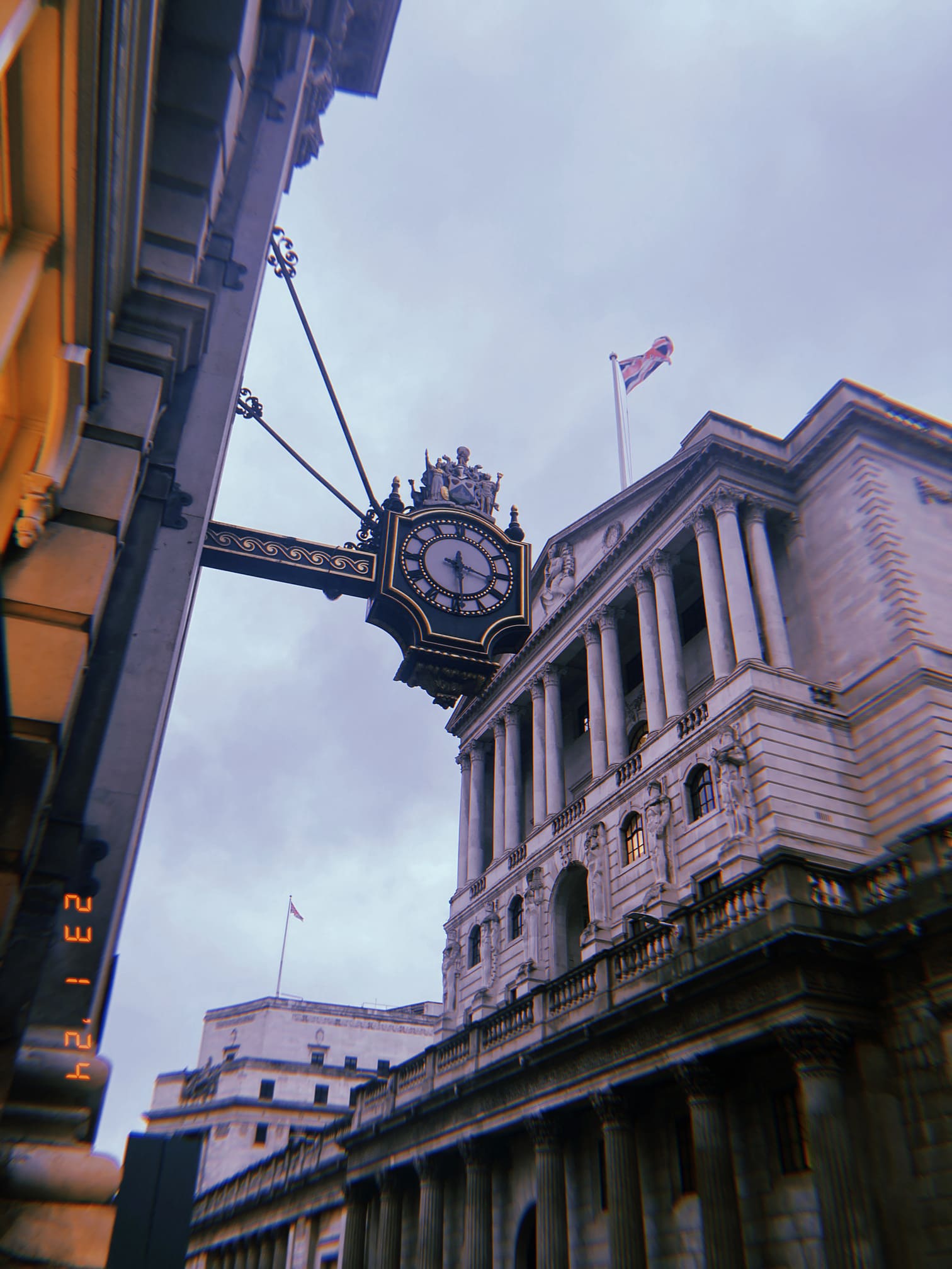 ロイヤル・エクスチェンジの時計