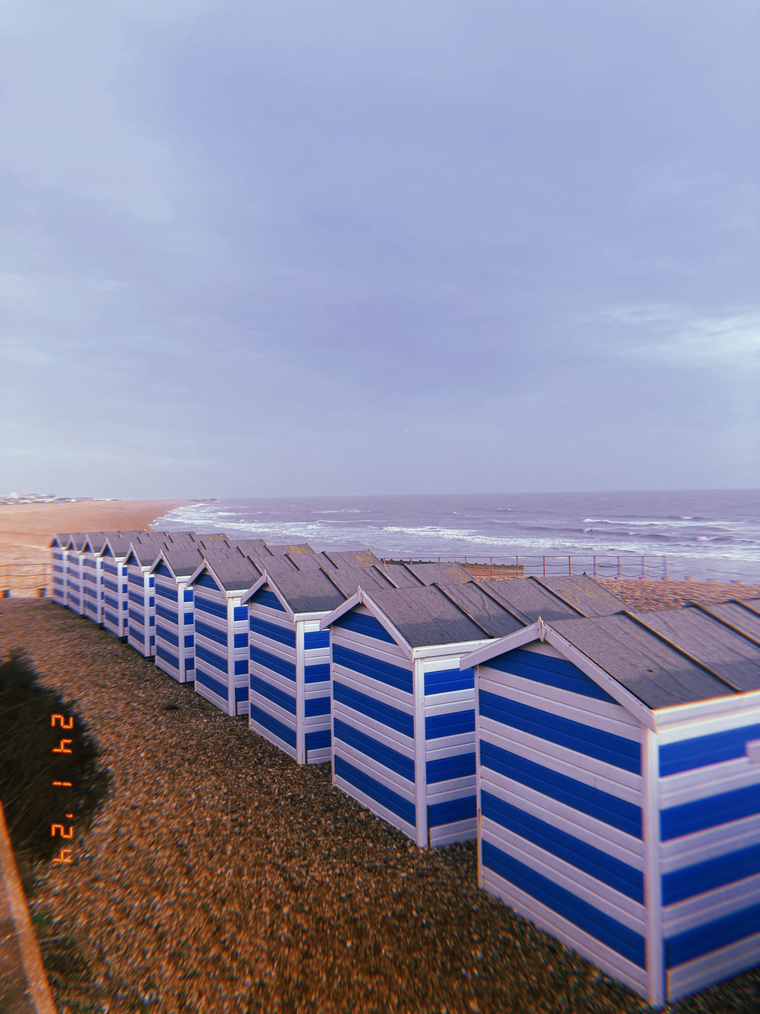 ヘイスティングスのビーチハット