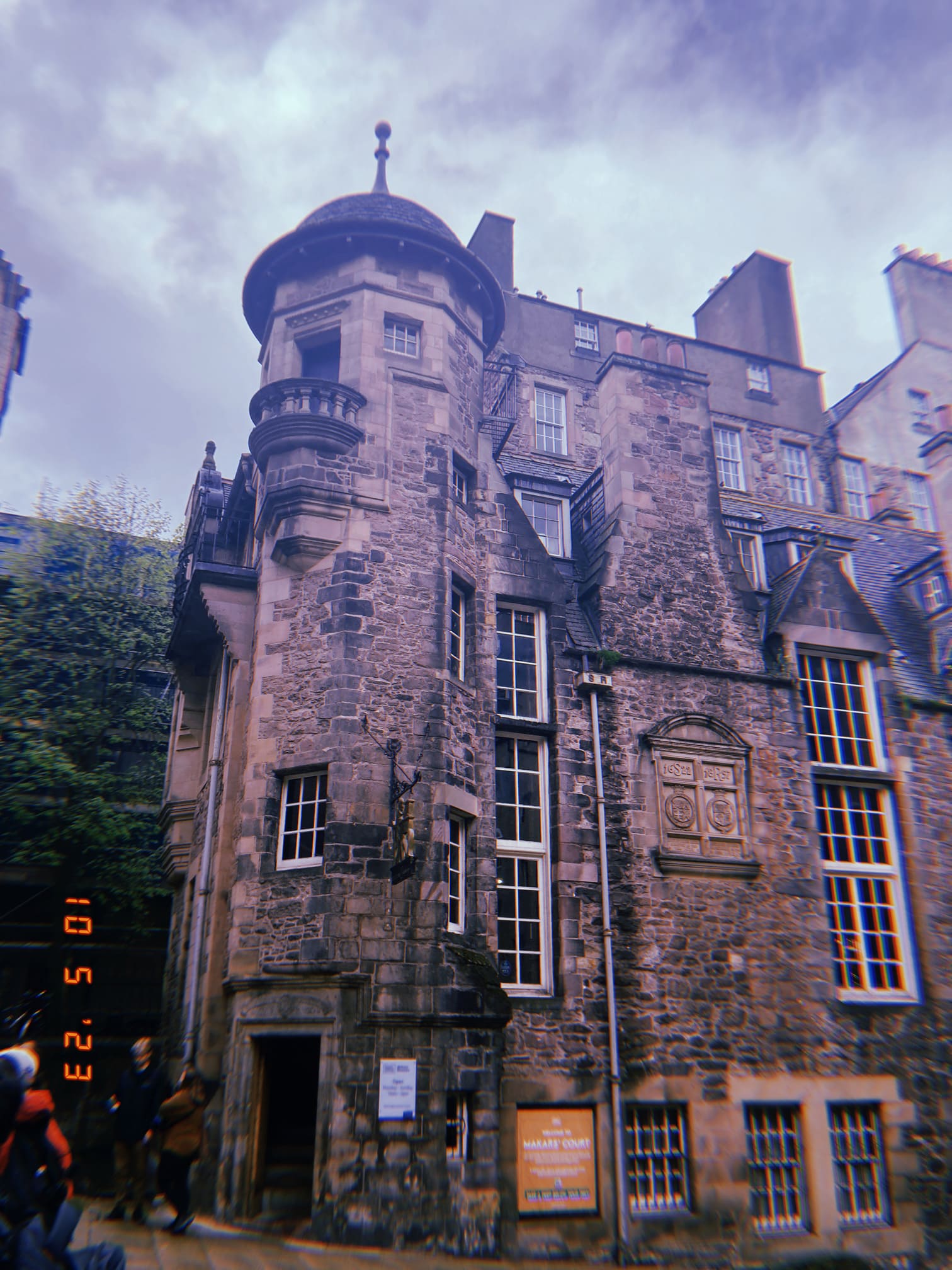 エディンバラの旧市街にあるライターズ・ミュージアム