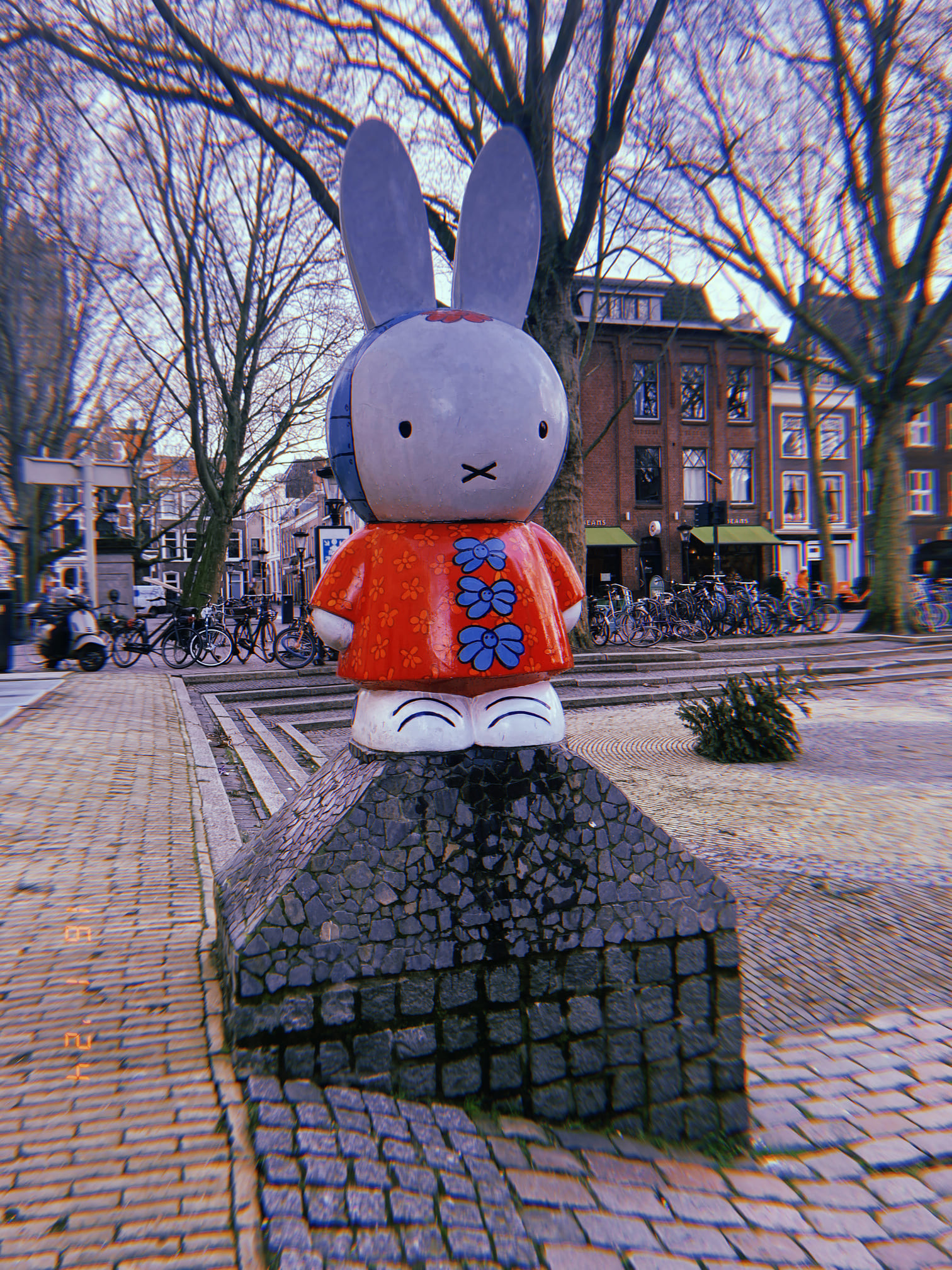 ユトレヒトのミッフィー像