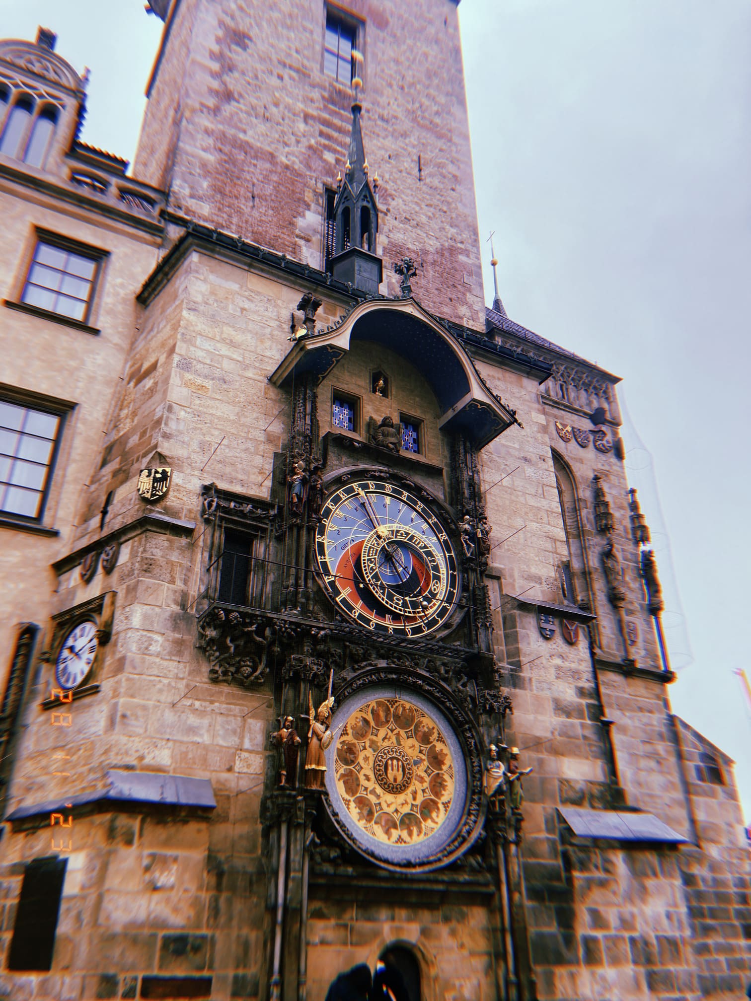 プラハ旧市庁舎の天文時計