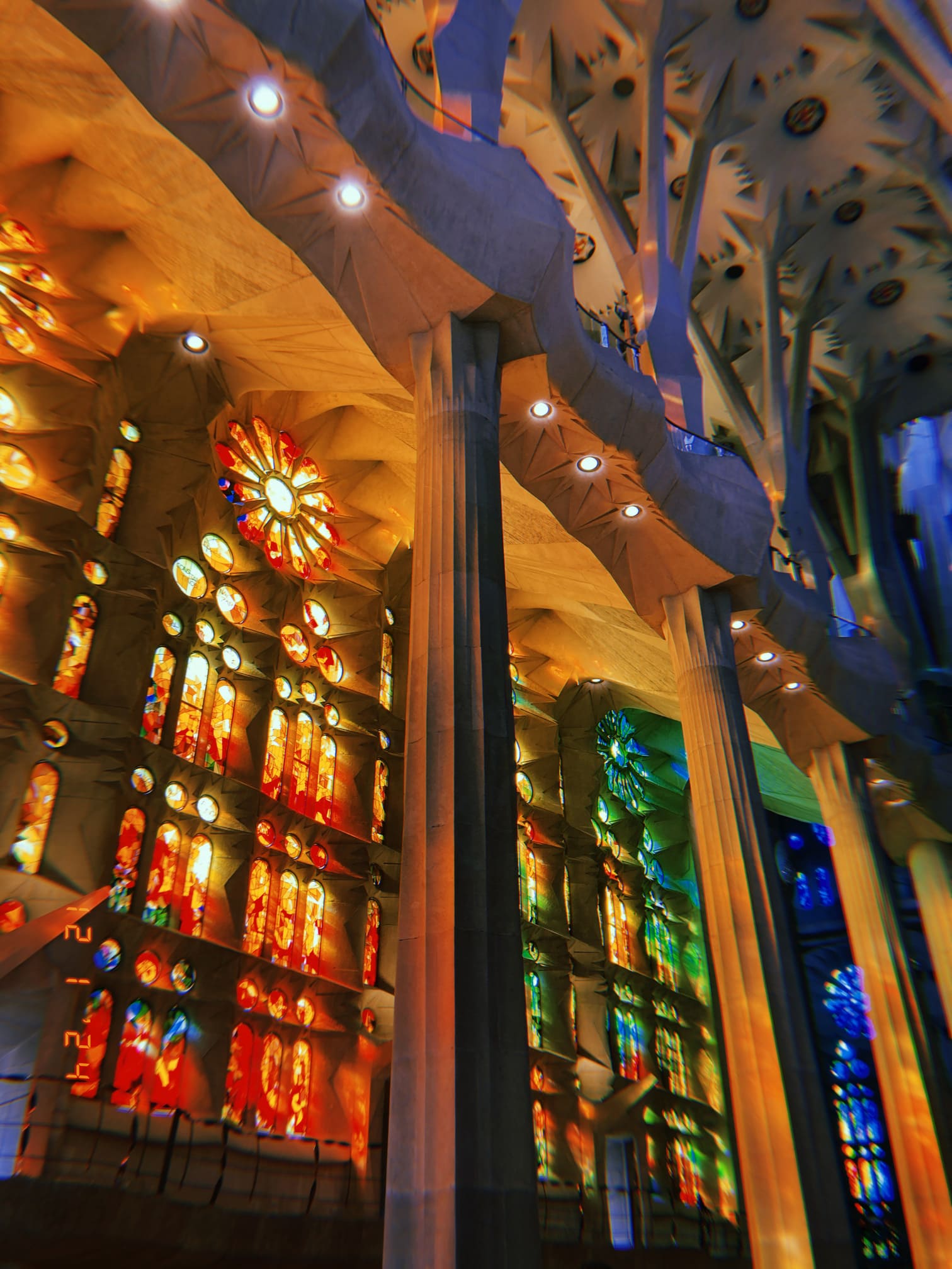 サグラダ・ファミリアのステンドグラス